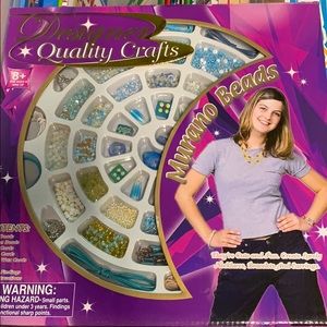 Designer Quality Crafts- Murano Beads Brand New